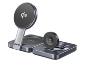 Ładowarki do telefonów - UNITEK Ładowarka indukcyjna 3w1 Qi2 15W P1300AGY01 - miniaturka - grafika 1