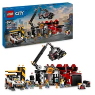 Klocki - LEGO City - Samochody Auta Złomowisko z samochodami ZESTAW LEGO PREZENT DLA CHŁOPCA DZIECI - miniaturka - grafika 1