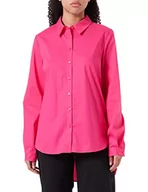 Koszule damskie - Vila Koszula damska Button-down, różowy, 42 - miniaturka - grafika 1