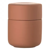 Pojemniki łazienkowe - Zone Denmark Pojemnik z pokrywą Ume Terracotta 31548 - miniaturka - grafika 1