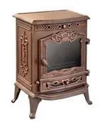 Piece wolnostojące - Piec koza żeliwny 6,7/9 kW (kolor: brąz) - spełnia anty-smogowy EkoProjekt 04482069 - miniaturka - grafika 1