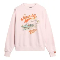 Bluzy damskie - Damska bluza Souvenir Graphic Loose Sweatshirt - miniaturka - grafika 1