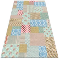 Dywany zewnętrzne - Piękny dywan zewnętrzny Patchwork różne kawałki 140x210 cm - miniaturka - grafika 1