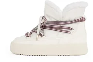 Śniegowce damskie - Tommy Hilfiger Damskie śniegowce monogram sztuczne futro FW0FW08389 buty, żółte, 36 UK, ŻÓŁTY, 39 EU - miniaturka - grafika 1
