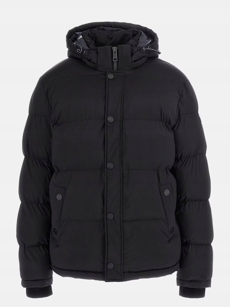 Kurtka męska Guess M4BL21 WGJ42 CZARNY - XXL