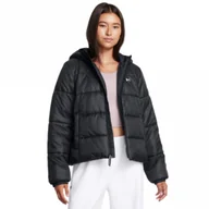 Kurtki damskie - Damska kurtka puchowa pikowana Under Armour Lw Insulate Jacket - czarna - UNDER ARMOUR - miniaturka - grafika 1