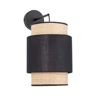Lampy ścienne - BOHO NEW BLACK KINKIET 1 PŁ - miniaturka - grafika 1