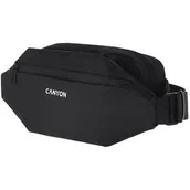 Torby na laptopy - Saszetka na biodra Canyon FB-1 (CNS-FB1B1) Czarna - miniaturka - grafika 1
