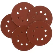 Materiały ścierne - Dedra Tarcze ścierne z otworami GR 80 DED7749A1 - miniaturka - grafika 1