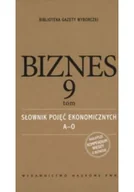 Finanse, księgowość, bankowość - Biznes tom 9 Słownik pojęć ekonomicznych A O - miniaturka - grafika 1