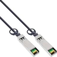Kable światłowodowe - InLine 27135 kabel InfiniBand / światłowodowy 5 m SFP+ Czarny 27135 - miniaturka - grafika 1