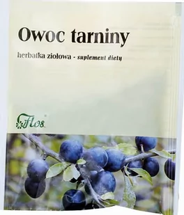 ZAKŁAD KONFEKCJONOWANIA ZIÓŁ "FLOS" ELŻBIETA I JAN Owoc tarniny 50g Flos - Suplementy naturalne - miniaturka - grafika 1