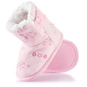 Buty dla dziewczynek - Ciepłe buciki dla maluchów - wygodne i bezpieczne! - miniaturka - grafika 1