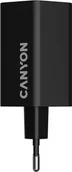 Ładowarki do telefonów - Ładowarka sieciowa Canyon Hexagon 65 Black (CND-CHAHEX65B) - miniaturka - grafika 1