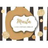 Magnesy - Szaron Magnes Imiona - Marta - miniaturka - grafika 1