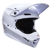 Kaski motocyklowe - Kask Cross BELL MX-10 Mips Młodzieżowy Jednolity BiałyM - miniaturka - grafika 1