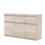 Komody - Komoda szafka Sonoma 120cm z szufladami Pojemna Rtv do Sypialni - miniaturka - grafika 1