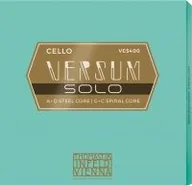 Instrumenty smyczkowe - Thomastik Saiten für Cello Versum Solo Komplettsatz 4/4, mittel, VES400 641810 - miniaturka - grafika 1