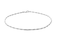 Naszyjniki - Zakręcony choker (C23/ZIM/48AG) - miniaturka - grafika 1