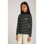 Bluzy dla dziewczynek - CALVIN KLEIN JEANS Bluzka Slim Fit - miniaturka - grafika 1