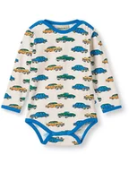 Body dla niemowląt - Småfolk Body w kolorze biało-niebieskim - miniaturka - grafika 1