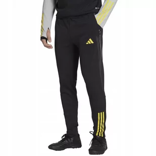 Spodnie męskie adidas Tiro 23 Competition Training czarno-żółte HU1317 XL - Dresy męskie - miniaturka - grafika 1