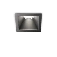 Oprawy, klosze i abażury - Ideal Lux Lampa wpuszczana GAME SQUARE 11W 2700K czarna 285436 285436/IL - miniaturka - grafika 1