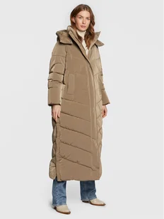 Calvin Klein Kurtka zimowa Modern K20K205127 Beżowy Regular Fit - Kurtki damskie - miniaturka - grafika 1