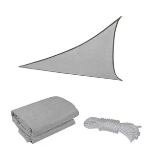 Leziter Rana żagiel przeciwsłoneczny trójkątny 3x3x3 m szary - Parasole ogrodowe Leziter Rana żagiel przeciwsłoneczny trójkątny 3x3x3 m szary - Parasole ogrodowe - miniaturka - grafika 1