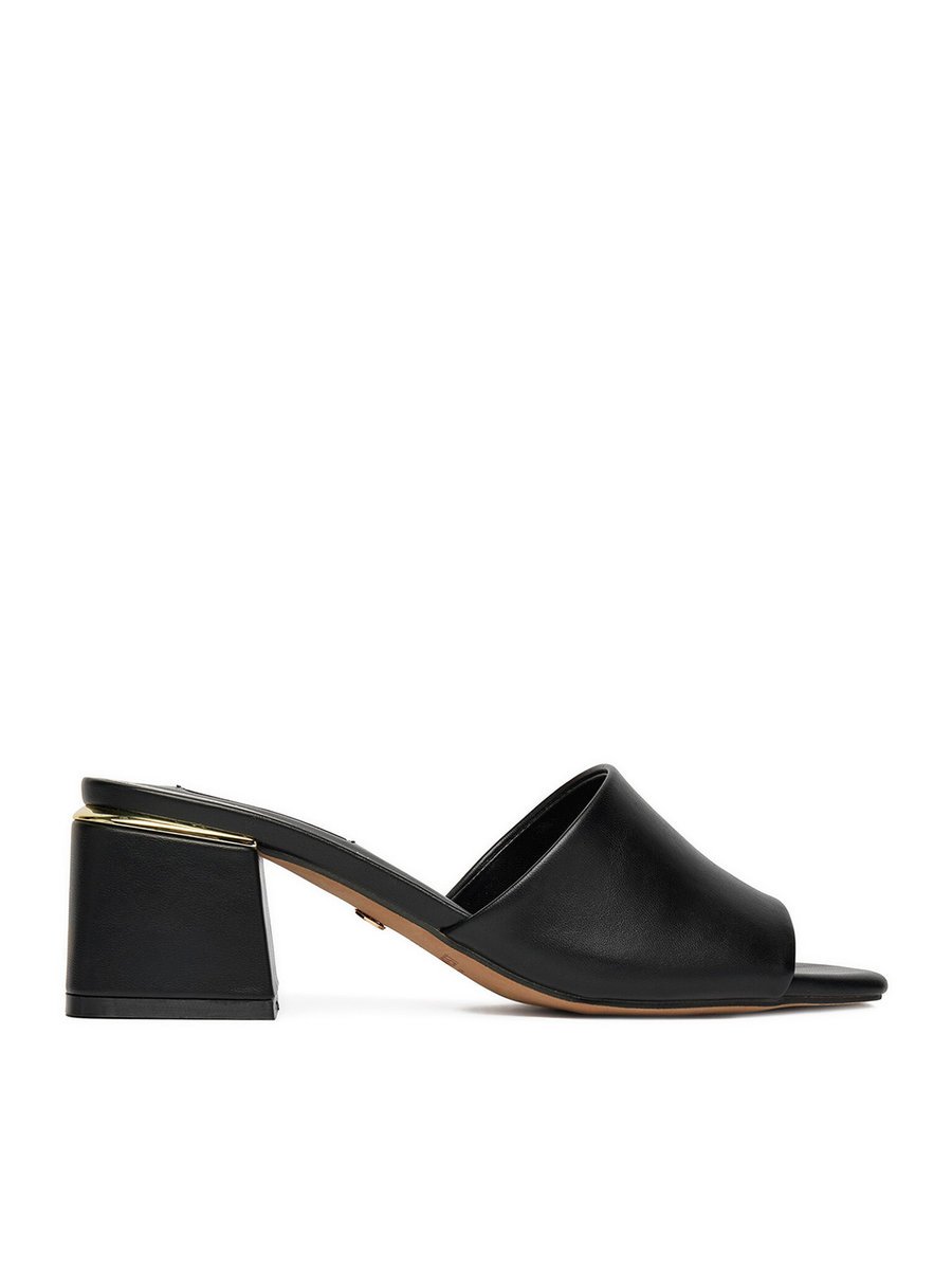 Nine West Klapki Damskie Czarny NINE WEST-CEO-6223-9 Czarny