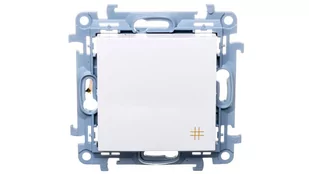 Simon Włącznik krzyżowy 10 Biały - Wyłączniki światła i elektryczne - miniaturka - grafika 1