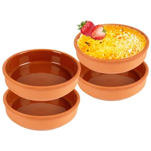 Naczynie do zapiekania miska kamionkowa zestaw 4 szt. 450ml - Naczynia żaroodporne - miniaturka - grafika 1