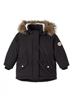 Kurtki i płaszcze dla dziewczynek - NAME IT Girl's NMFMACE Parka Jacket PB FO kurtka, czarna, 104, czarny, 104 cm - miniaturka - grafika 1