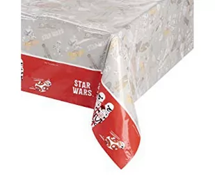 PROCOS DISNEY Obrus urodzinowy Star Wars Forces - 120x180 cm - 1 szt. 89243 - Urodziny dziecka - miniaturka - grafika 1
