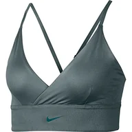 Biustonosze - Nike W Nk Indy Textured Shine Bra Biustonosz Sportowy Damski - miniaturka - grafika 1