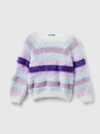 Bluzy i sweterki niemowlęce - Benetton Sweter ze wzorem - miniaturka - grafika 1