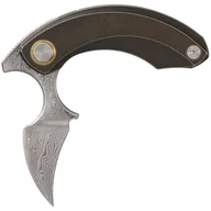 Noże - Nóż składany Bestech Knives Strelit - Damascus/Bronze Titanium - miniaturka - grafika 1