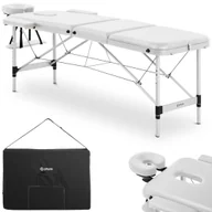 Stoły i łóżka do masażu - Physa Łóżko do masażu Bordeux White - składane - białe - Bordeux White - miniaturka - grafika 1