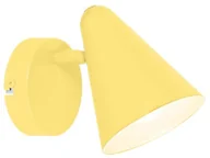 Lampy ścienne - AMOR LAMPA KINKIET 1X40W E14 BANANOWY - miniaturka - grafika 1