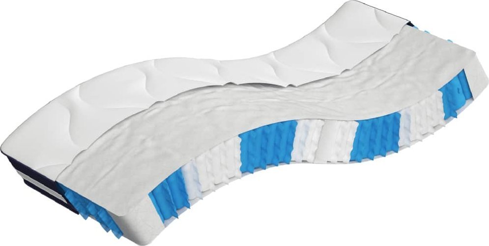 vidaXL vidaXL Materac kieszeniowy, średnia twardość, 70x200 cm