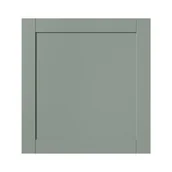 Fronty meblowe - Front kuchenny do szafki z AGD GoodHome Ashmead 60 x 62.6 cm zielony - miniaturka - grafika 1