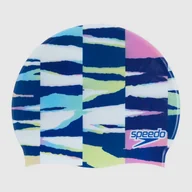 Pływanie - Czepek Pływacki Unisex Speedo Slogan Print Cap - miniaturka - grafika 1