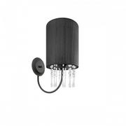 Lampy ścienne - Lampex Kinkiet Wenecja, czarny, 60 W, 30x18 cm - miniaturka - grafika 1