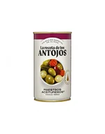 Zdrowa żywność - Oliwki MAESTROS ANTOJOS (ALCARRENO) puszka 4,2kg zielone z pestką i warzywami w słodko-słonej marynacie - miniaturka - grafika 1