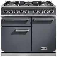 Kuchenki gazowo-elektryczne - Kuchnia gazowo-elektryczna FALCON Deluxe 100 Szary szczotkowany nikiel - miniaturka - grafika 1