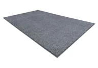 Wykładziny - DYWAN - WYKŁADZINA SANTA FE 97 gładki, jednolity, jednokolorowy szary 100x300 cm - miniaturka - grafika 1