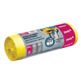 Worki na śmieci zawiązywane 20 l / 30 sztuk - Worki na śmieci - miniaturka - grafika 1