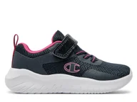 Buty dla dziewczynek - Buty dziecięce Champion S32532BS501 SOFTY EVOLVE G PS Niebieskie - miniaturka - grafika 1