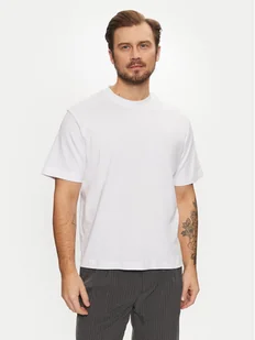 Jack&Jones T-Shirt Urban Edge 12254412 Biały Loose Fit - Koszulki męskie - miniaturka - grafika 1