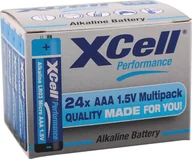 Baterie i akcesoria - XCell Batterie Performance LR03 Micro AAA 24er Box - miniaturka - grafika 1